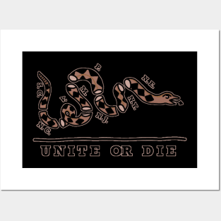 Unite or Die Posters and Art